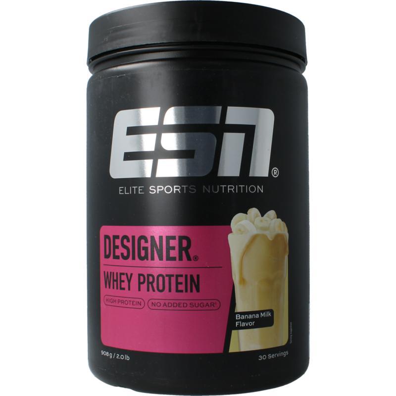 Designer whey banana milk