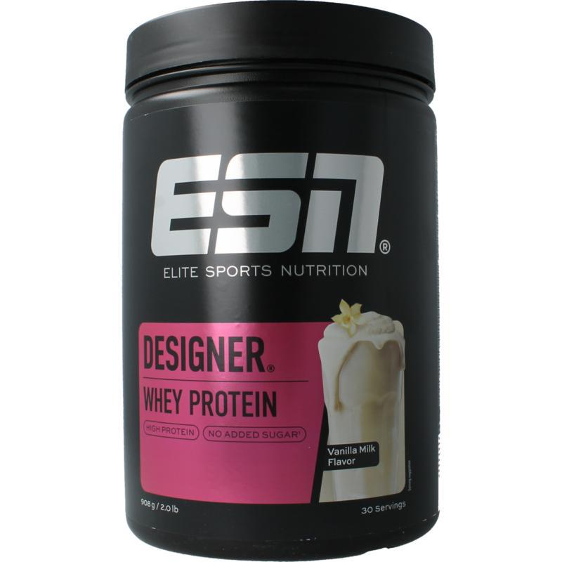 Designer whey vanilla milk
