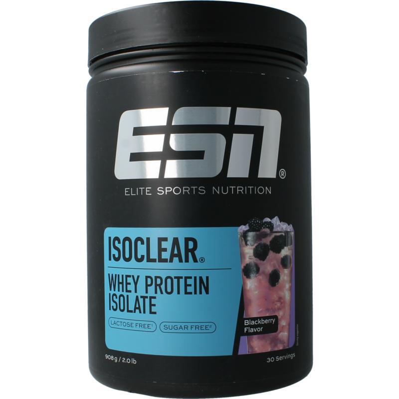 Isoclear whey isolate blackberry