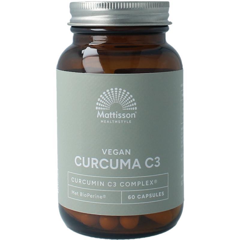 Curcumin C3 bioperine 500mg vegan