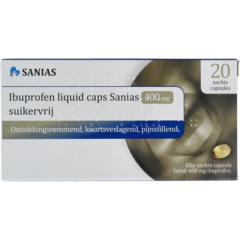 Ibuprofen liquid 400mg suikervrij