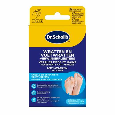 Dr.scholls Wratten en voetwratten verwijderpleisters