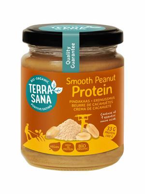 Terrasana Proteine pindakaas fijn bio