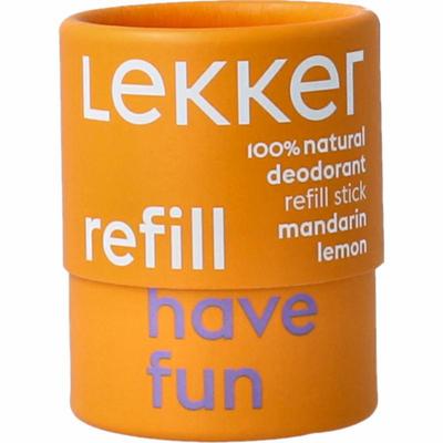 Lekker Company Deodorant refill have fun