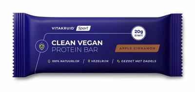 Vitakruid Vitakruid Clean vegan protein bar - apple cinnamon