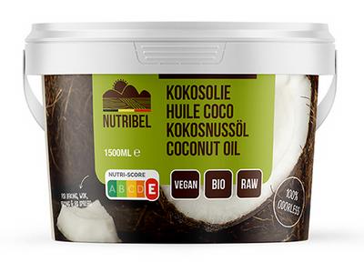 Nutribel Kokosolie geurloos bio