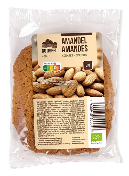 Spelt amandelkoek bio
