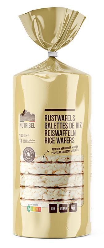 Rijstwafels zonder zout glutenvrij bio