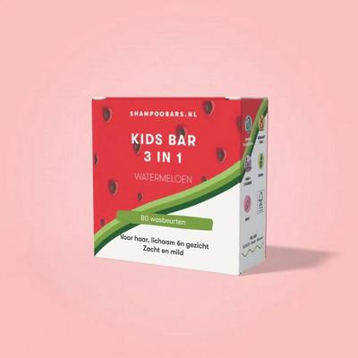 Shampoobars 3-in-1 Kids bar watermeloen