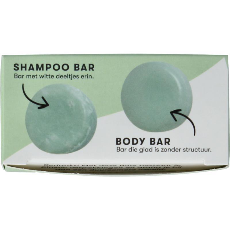 Mini shampoo & body bar aloe vera & komkommer