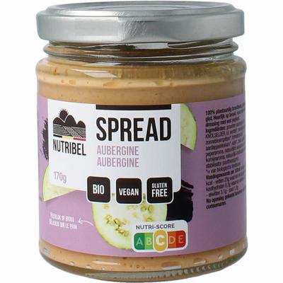 Nutribel Aubergine spread glutenvrij bio