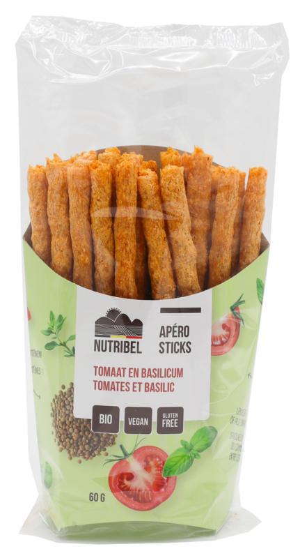 Apero stick tomaat basilicum bio