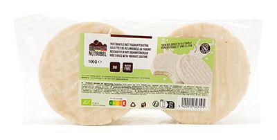 Rijstwafels yoghurt coat bio