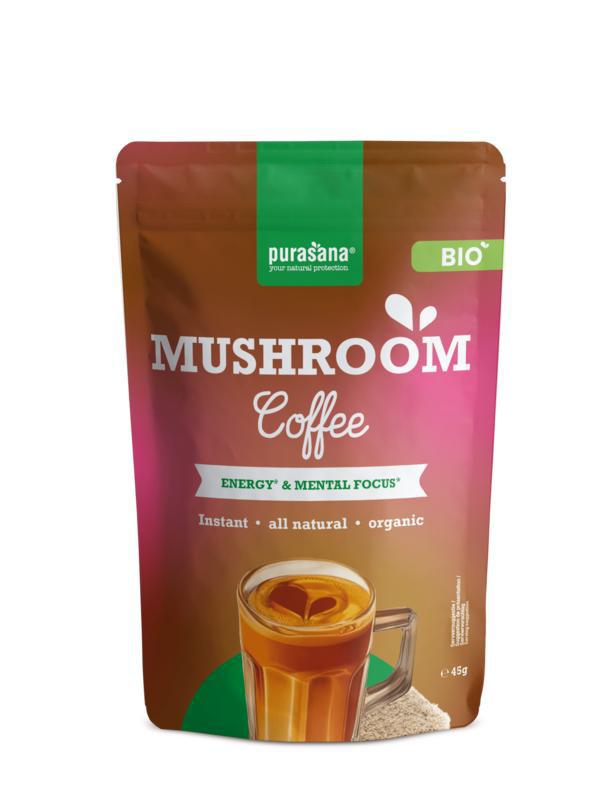 Instant mushroom coffee bio