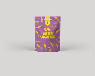 SWEET-SWITCH Sour worms