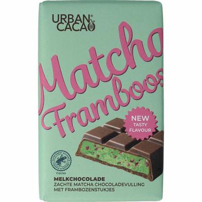Urban Cacao Matcha framboos