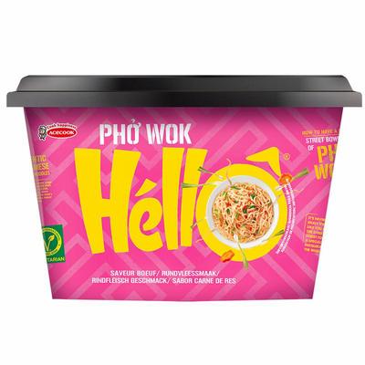 Hello Pho Instant pho wok rundvleessmaak glutenvrij
