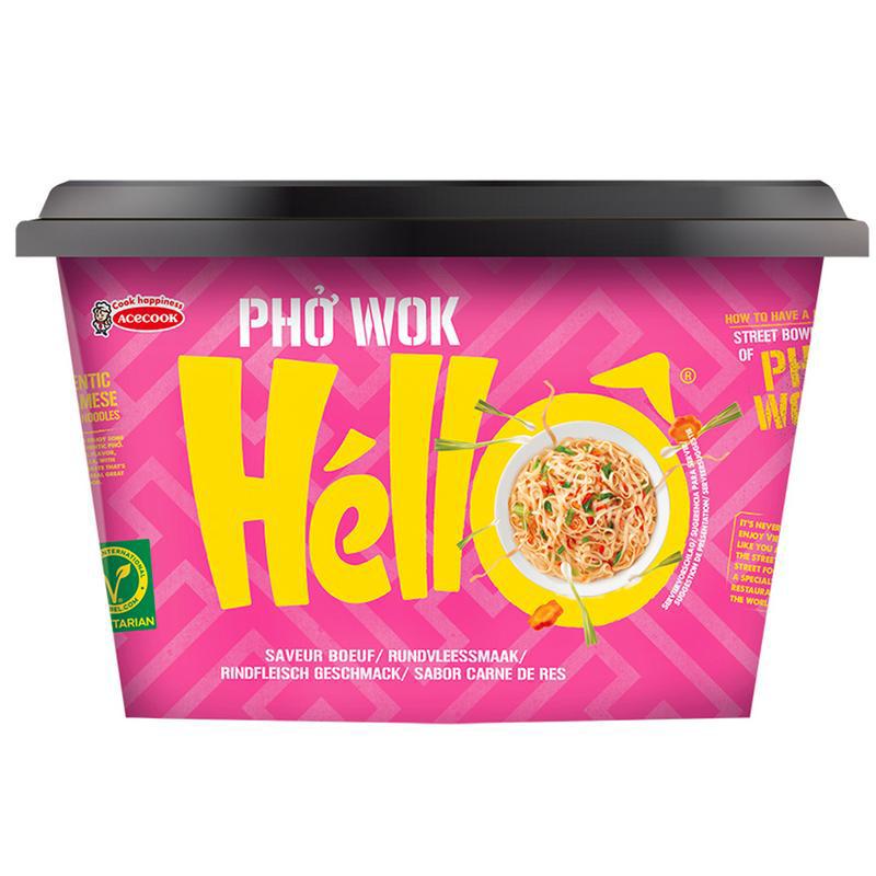 Instant pho wok rundvleessmaak glutenvrij