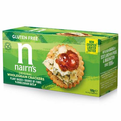 Nairns Volkoren crackers glutenvrij