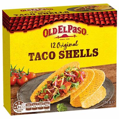 Old El Paso Taco shells glutenvrij