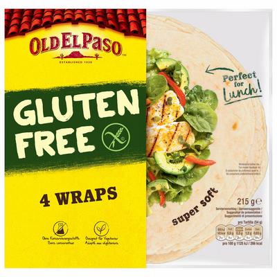 Old El Paso Tortilla wraps XL glutenvrij