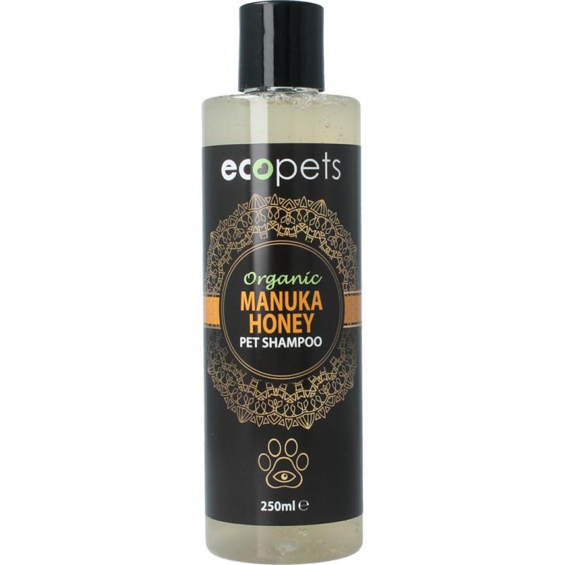 Organic pet shampoo manuka honey