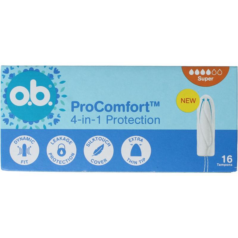 Tampons pro comfort advanced super