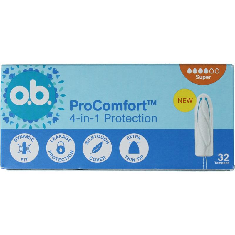 Tampons pro comfort advanced super
