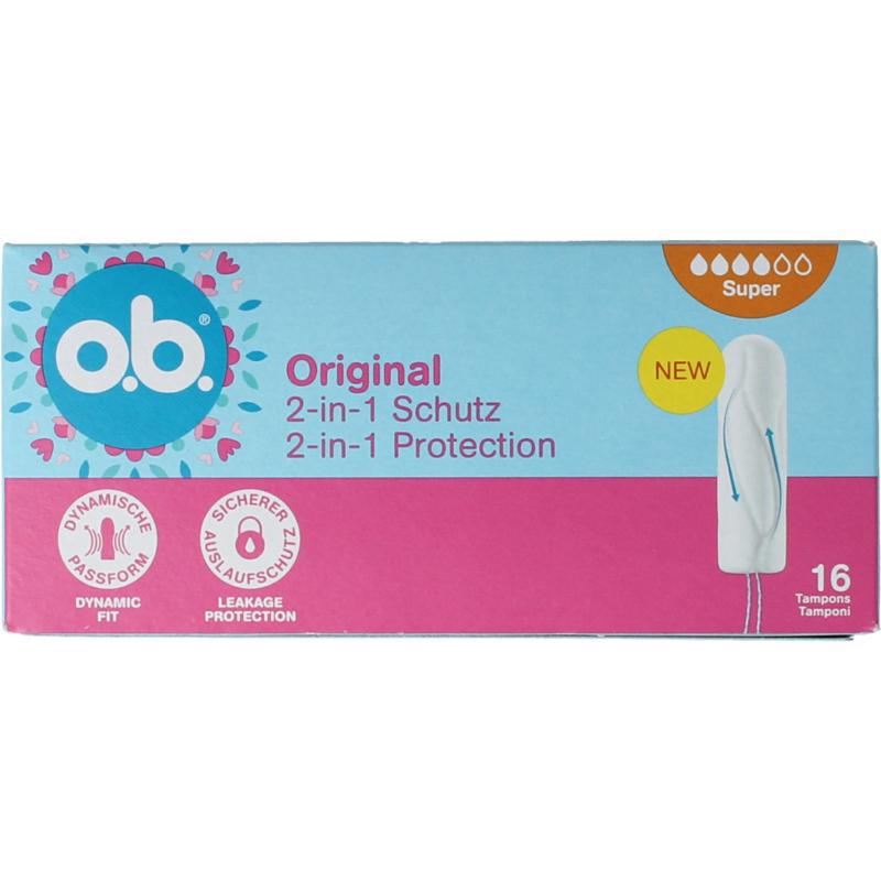 Tampons original dynamic fit super