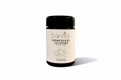 Darvita D3 & K2 3000 IU MCT-poeder (kokos)
