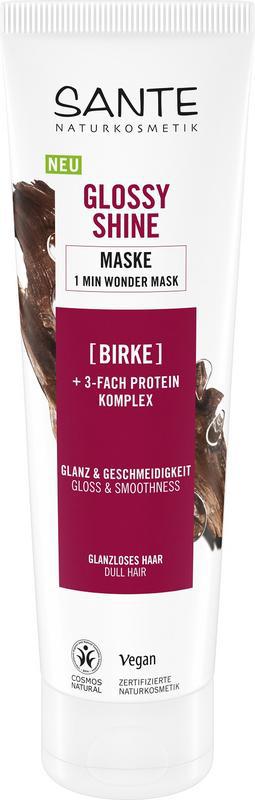 Glossy shine mask birch