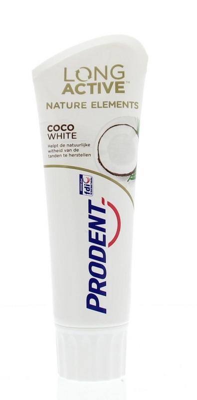 Tandpasta long active coco white