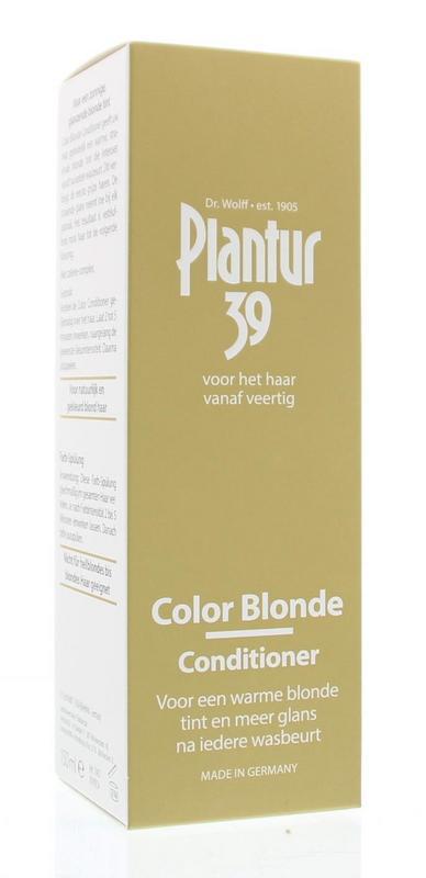 Conditioner color blond