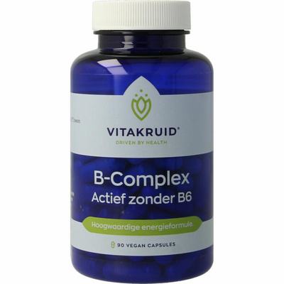 Vitakruid Vitakruid B-Complex actief zonder B6 Vitakruid Vitakruid B-Complex actief zonder B6