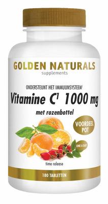Golden Naturals Vitamine C 1000mg met rozenbottel