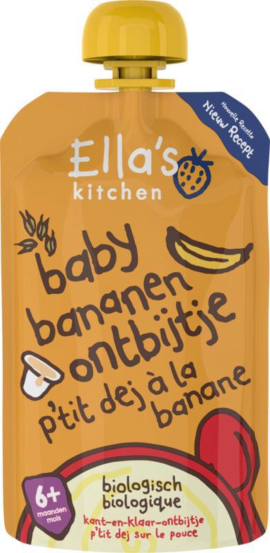 Baby ontbijtje banaan 6+ maanden bio