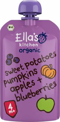 Ella's Kitchen Sweet potato pumpkin apple blueberrry 4+ mnd bio