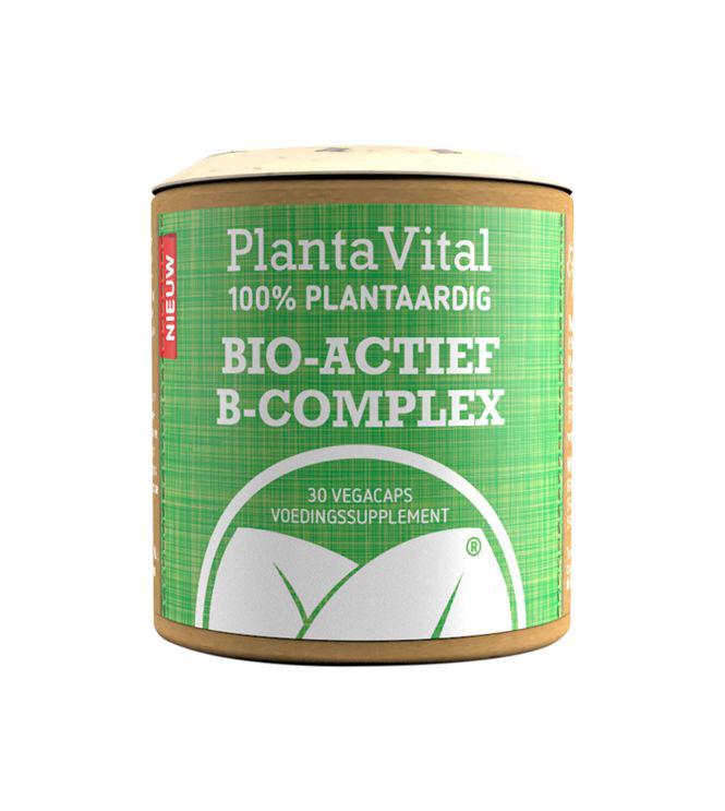 Bio actief B-complex - 100% plantaardig