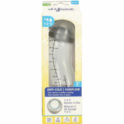 Difrax S-fles natural 1 2 3 doseer 250ml