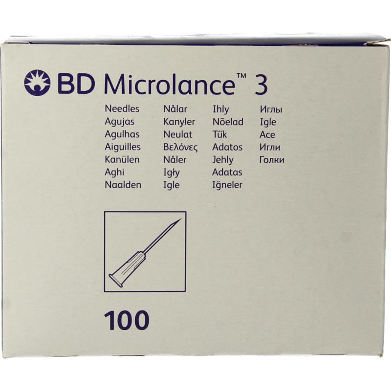 Injectienaald B/D microlance 0.80 x 40