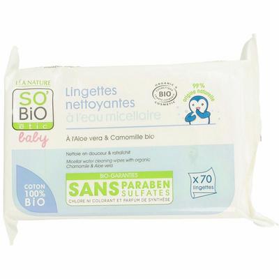 So Bio Etic Baby wipes micellair