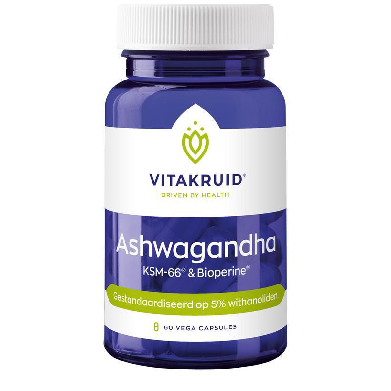 Vitakruid Ashwagandha 5% withanoliden KSM-66 & Bioperine
