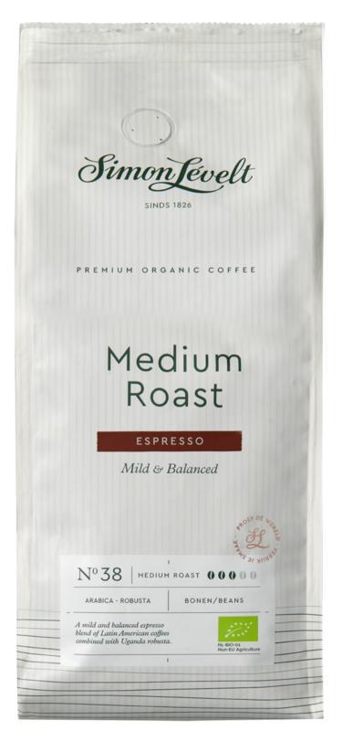 Cafe N38 espresso medium dark roast bio
