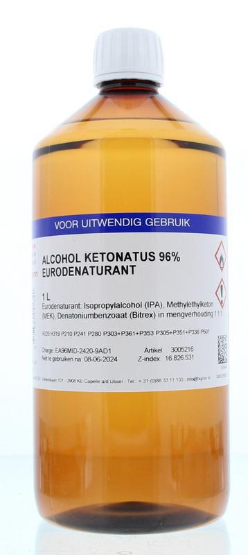 Alcohol ketonatus 96% v/v