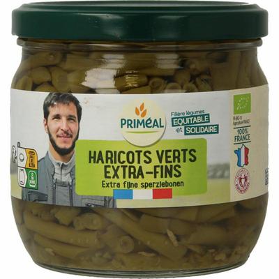 Primeal Haricots verts sperziebonen extra fijn bio