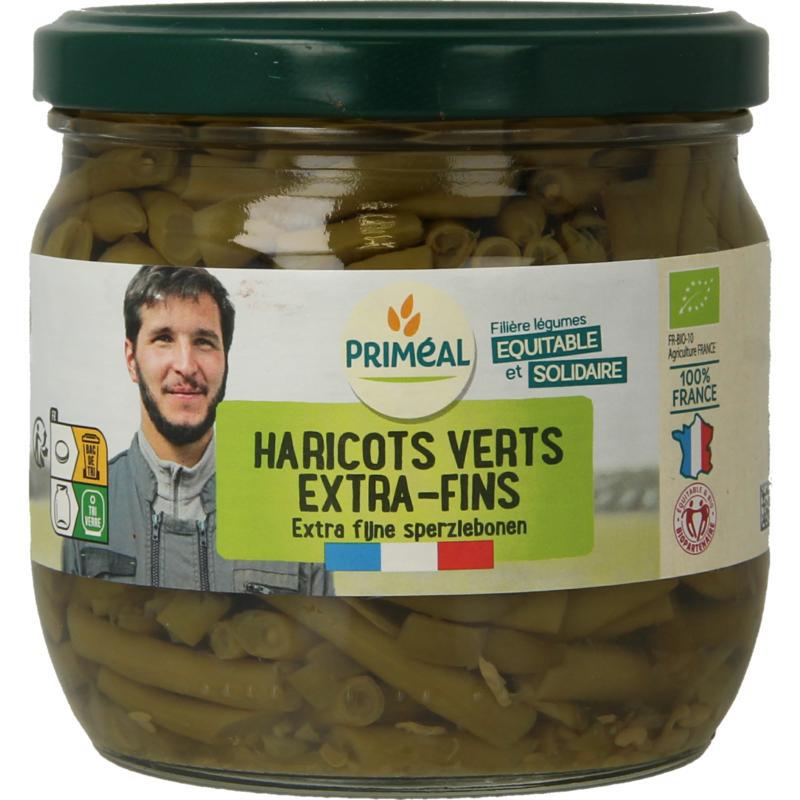 Haricots verts sperziebonen extra fijn bio