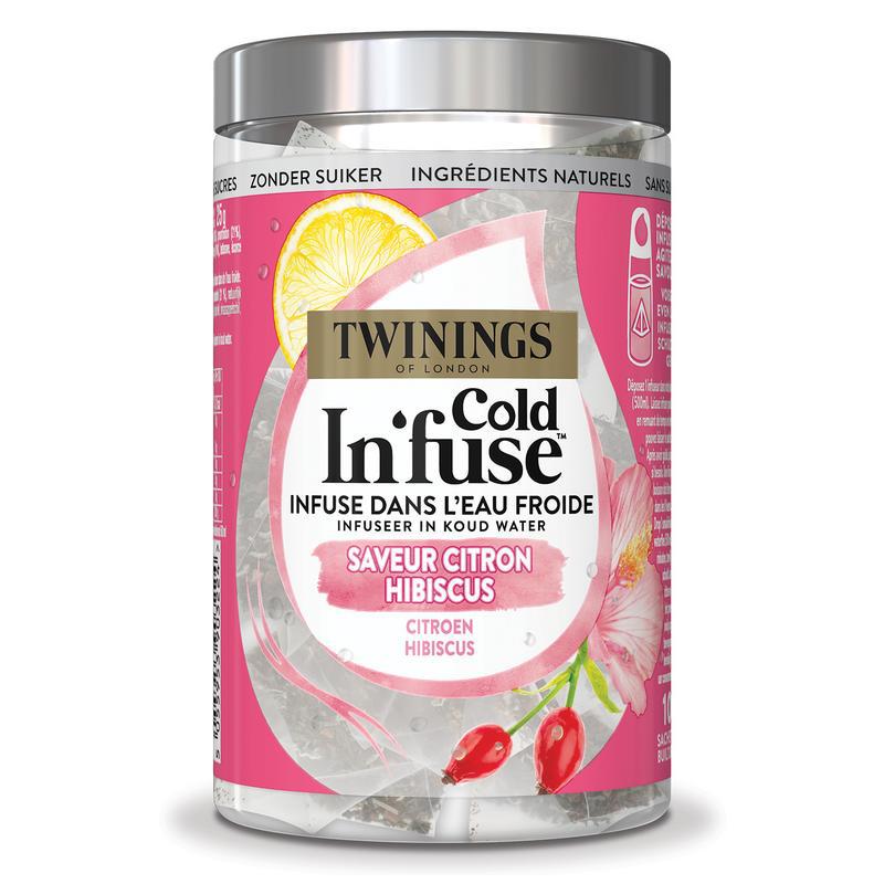 Cold infuse citroen hibiscus