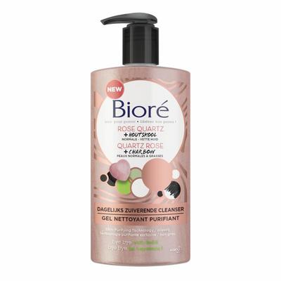 Biore Rose quartz houtskool cleanser