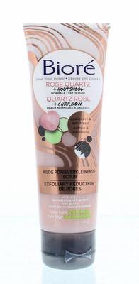 Biore Rose quartz houtskool scrub