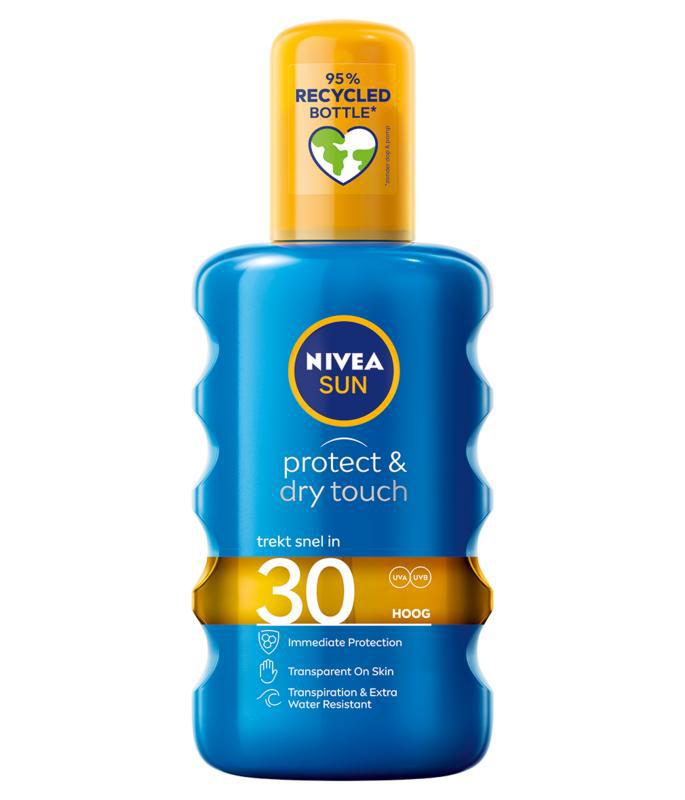 Sun protect & dry touch zonnespray SPF30